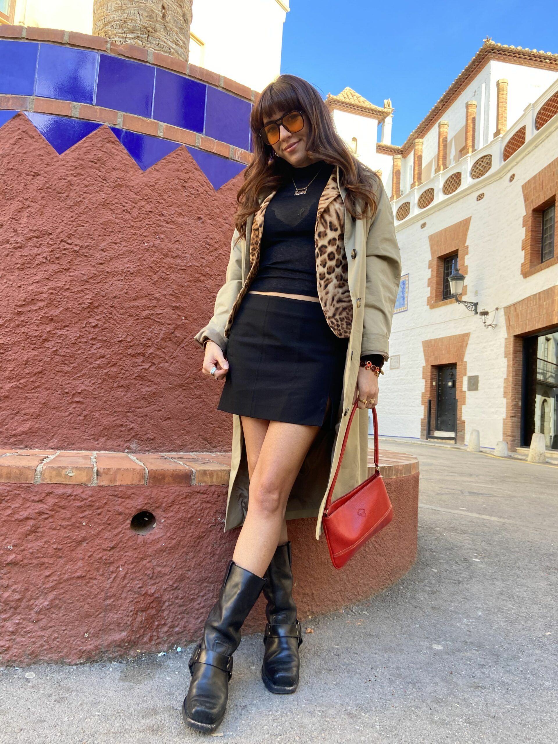 Outfit picture for the fall in Barcelona